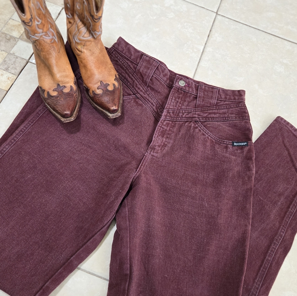 Rockies Vintage Womens Denim Jeans